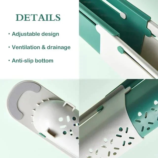 Cilifer®Updated Telescopic Sink Storage Rack