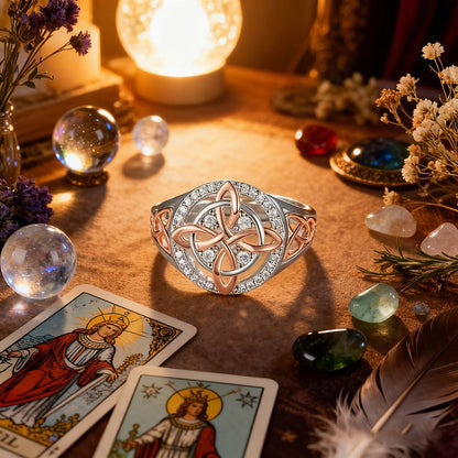 Cilifer®Handmade Witch's Return-Knot Protection Ring💞Protect Your Loved Ones