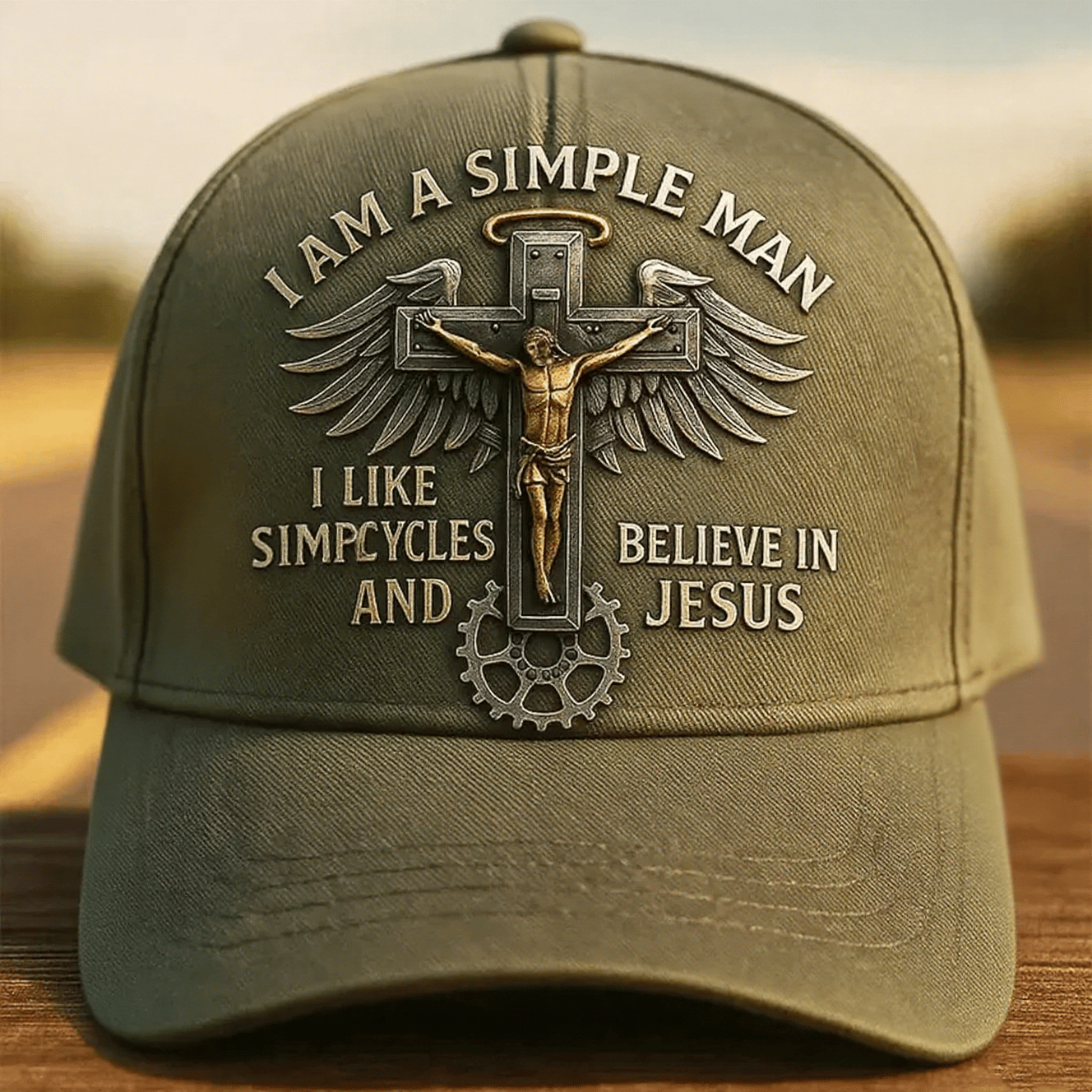 Sfrcord®🔥LAST DAY 50% OFF - ✝️Adjustable Motorcycle Guardian Cap D01