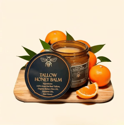 Luhaka® 🔥 🍯Handmade Organic Grass-Fed Beef Tallow Balm with Raw Honey 🌿 D03