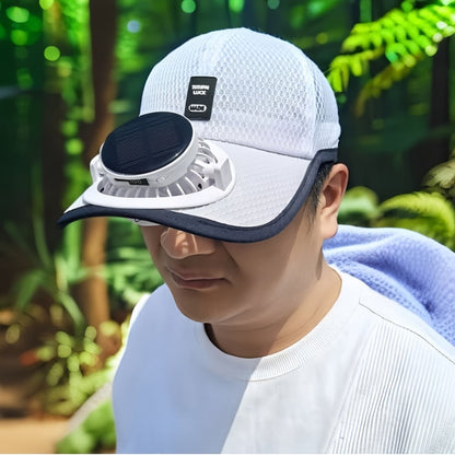 Cilifer® 🔥 Solar Rechargeable Peaked Cap D01