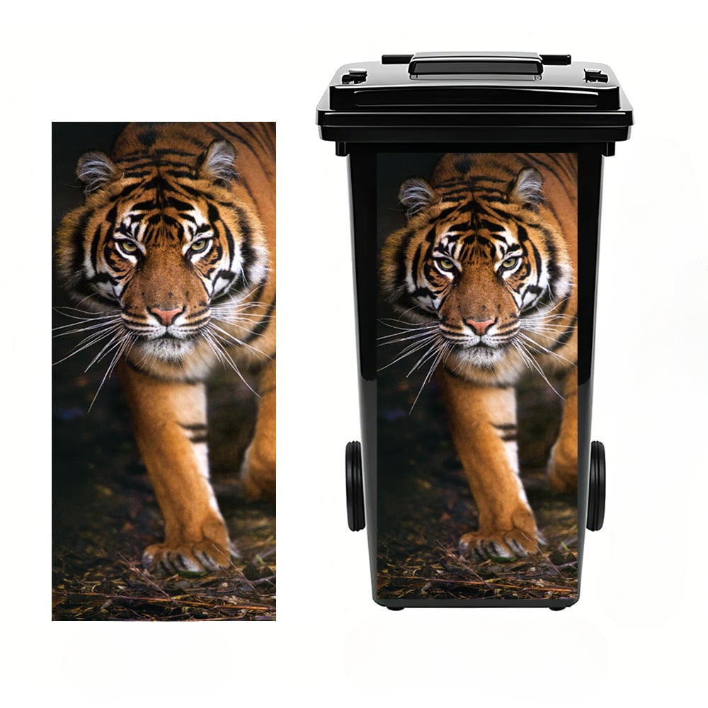 Cilifer® Donkey Painting Trash Can Sticker