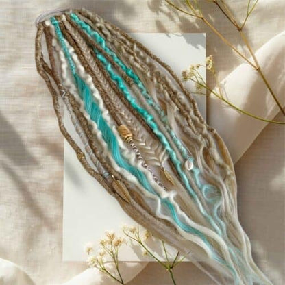 🔥Last Day 50% OFF👩🏼‍🦱Elastic Dread Ponytail Salty Soul