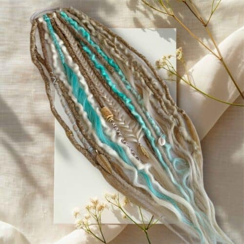 🔥Last Day 50% OFF👩🏼‍🦱Elastic Dread Ponytail Salty Soul