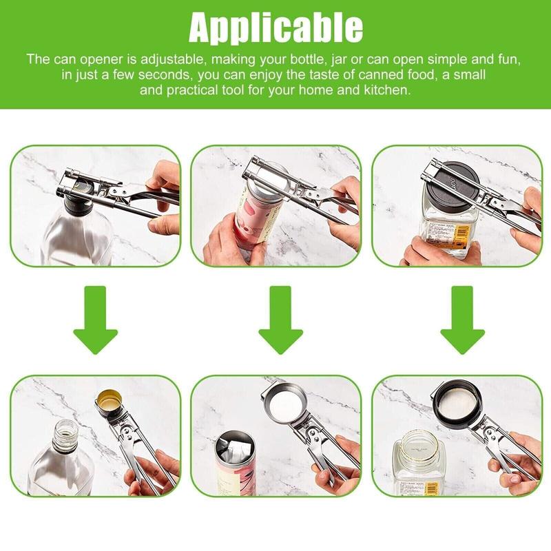 Cilifer® 🔥 Adjustable Stainless Steel Jar Opener D01