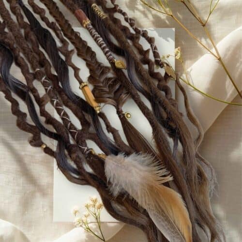🔥Last Day 50% OFF👩🏼‍🦱Elastic Dread Ponytail Salty Soul