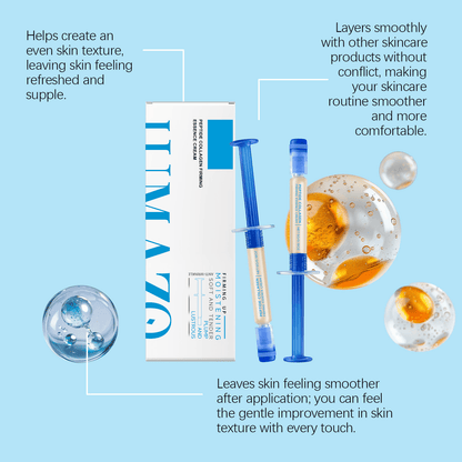 Luhaka®Polypeptide Collagen Elastic Essence Cream Moisturizing Hydrating Firming Low Irritating Serum