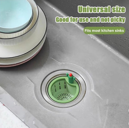 Cilifer®Cactus Kitchen Automatic Dumping Sink Filter