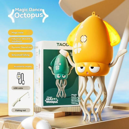 Cilifer®  🔥Electric Crawling Octopus Toy with LED Lights & Music D01