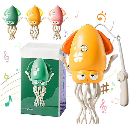 Cilifer®  🔥Electric Crawling Octopus Toy with LED Lights & Music D01