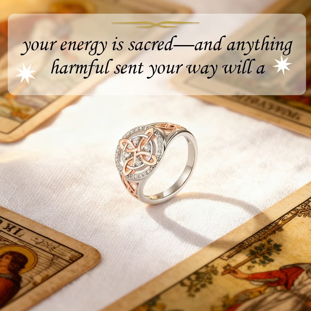 Cilifer®Handmade Witch's Return-Knot Protection Ring💞Protect Your Loved Ones