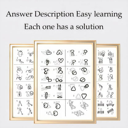 Cilifer® Metal Montessori Puzzle Solving