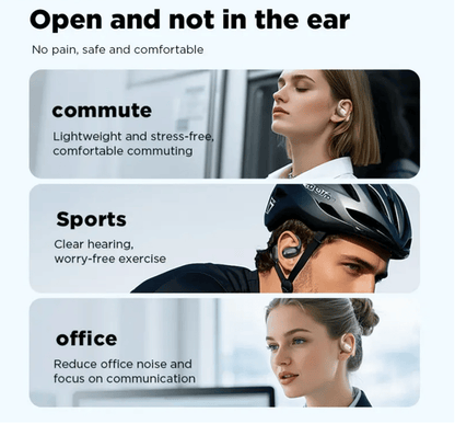 Cilifer®MS190 Translation Earbuds. Supports Real-Time Translation in 135 Languages With APP. Bluetooth 6.0 Earphones