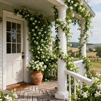 Cilifer® Midnight Perfume Jasmine Seeds – Winter Planting. Perennial Blooms & Fragrant Garden Elegance 🌸