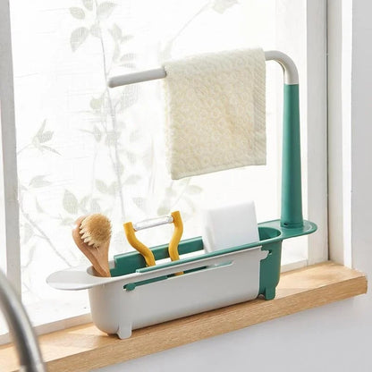 Cilifer®Updated Telescopic Sink Storage Rack