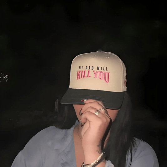 Sfrcord® 🔥 🎉Buy 4 Get 1 Free 🔥My Dad Will Kill You Trucker Hat🔪😏 D02