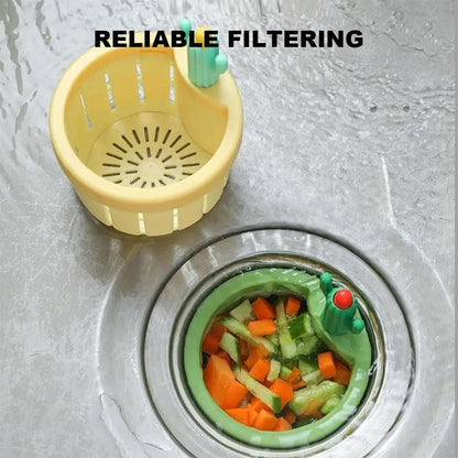 Cilifer®Cactus Kitchen Automatic Dumping Sink Filter