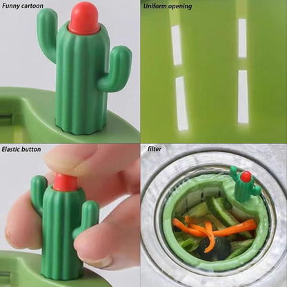Cilifer®Cactus Kitchen Automatic Dumping Sink Filter