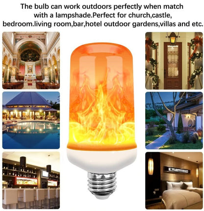Cilifer®  🔥LED Flame Light Bulb With Gravity Sensing Effect D01