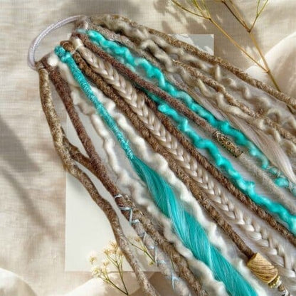 🔥Last Day 50% OFF👩🏼‍🦱Elastic Dread Ponytail Salty Soul