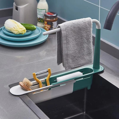 Cilifer®Updated Telescopic Sink Storage Rack