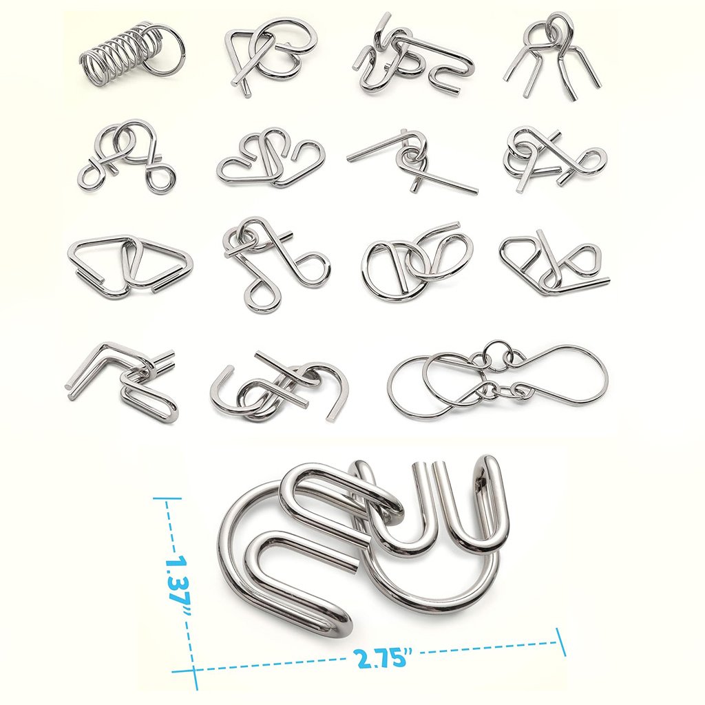 Cilifer® Metal Montessori Puzzle Solving