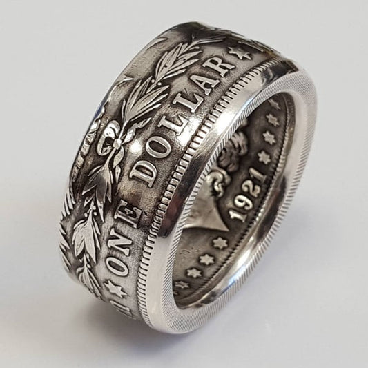Oneswear® 🔥🎁1921 Classic Morgan Dollar Coin Ring D02