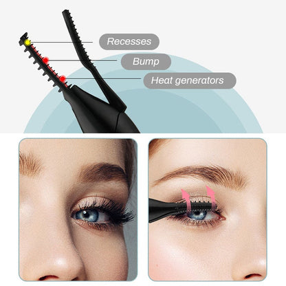 Cilifer® 🔥Electric Eyelash Curler for Instant Glam✨ Blink & Dazzle! 👁️ D02