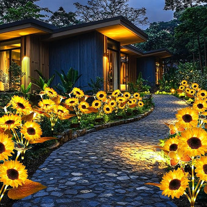 Cilifer®  🔥🌞Solar LED Sunflower Garden Lights-29.6inch/75cm D03
