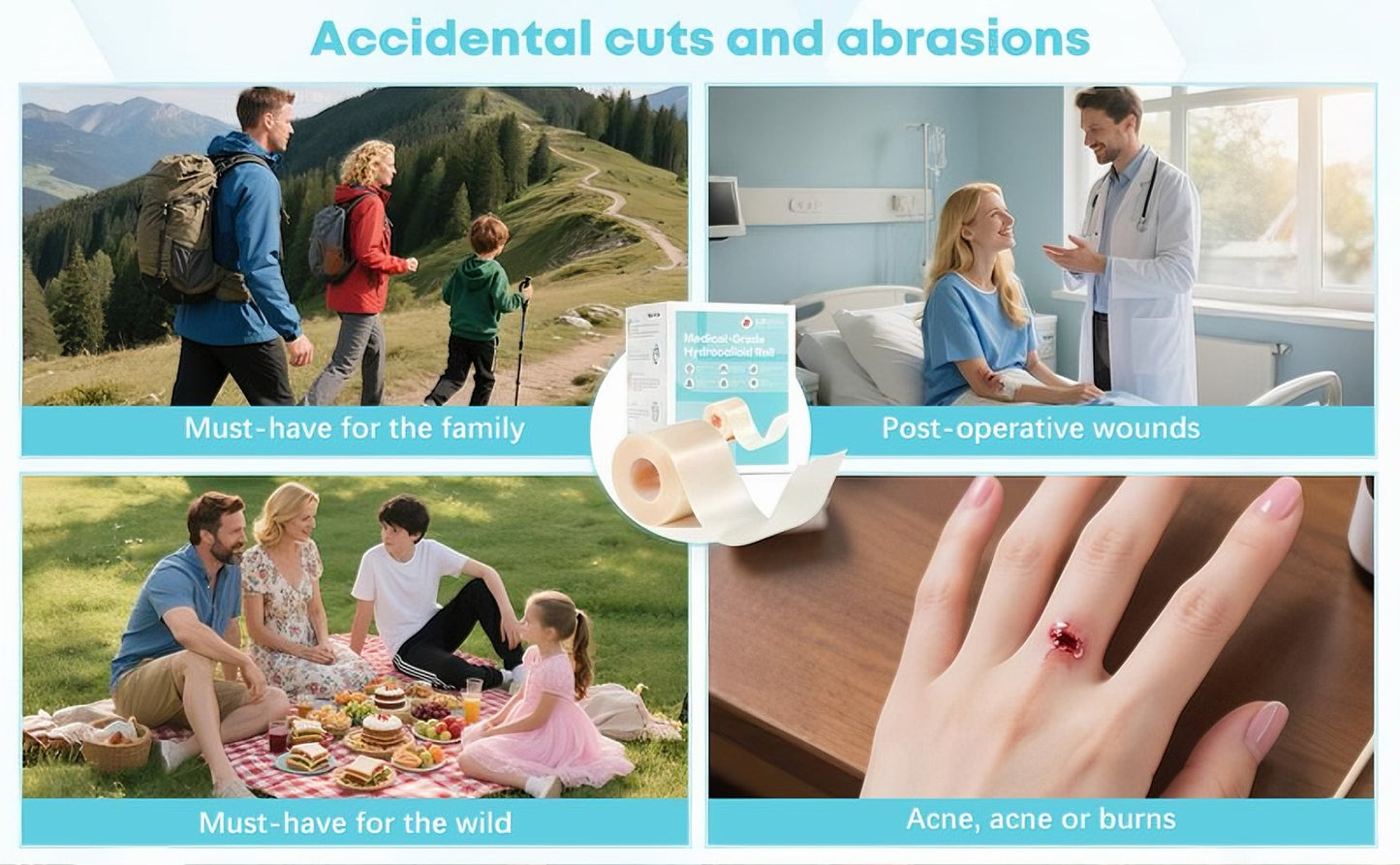 LUHAKA®🔥✨HOT SALE 49% OFF🔥-Wound Care Hydrocolloid Rolls D01