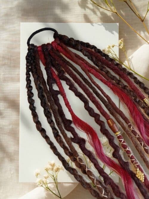 🔥Last Day 50% OFF👩🏼‍🦱Elastic Dread Ponytail Salty Soul