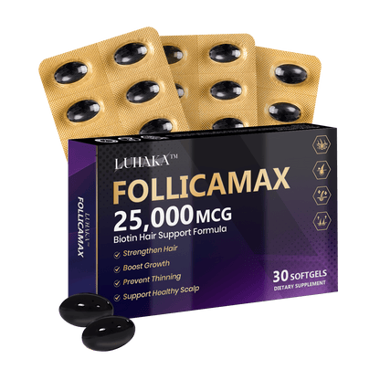 Luhaka™ FollicaMax 25,000 MCG Hair Growth Support ⚙️4
