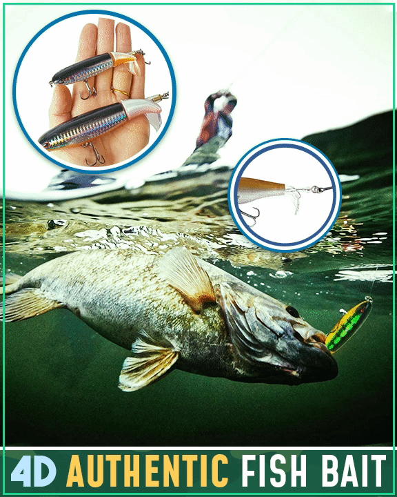 4D Authentic Fish Bait