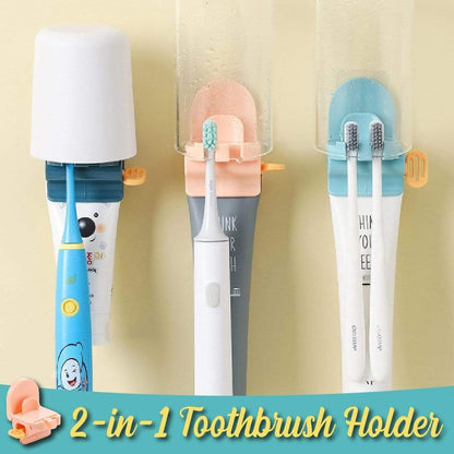 2 in 1 Toothpaste Holder
