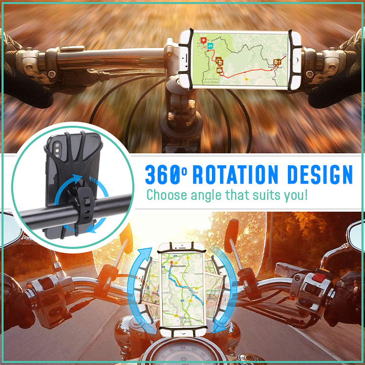 360° Bike Phone Stabilizing Holder