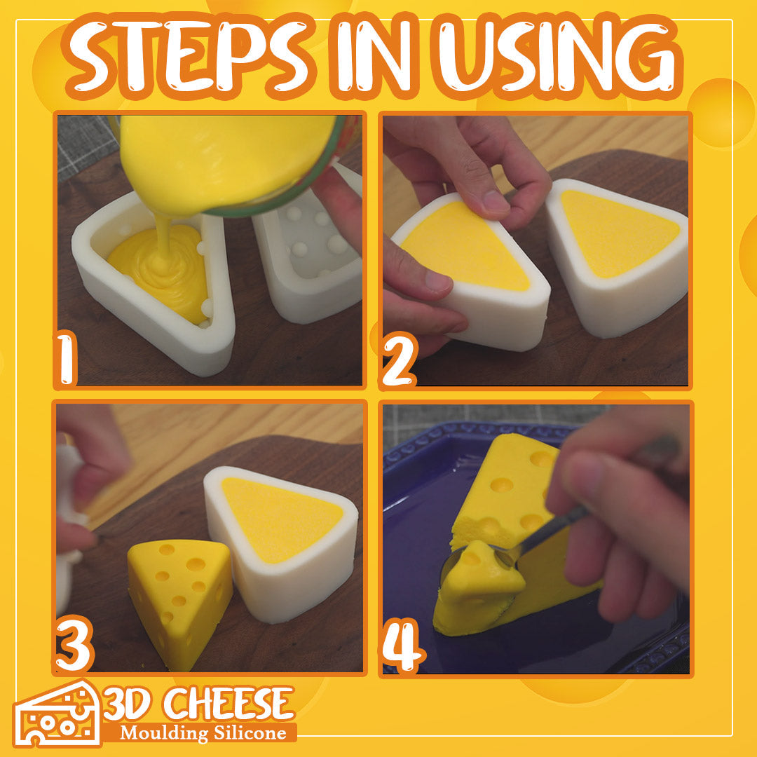 3D Cartoon Cheese Mold