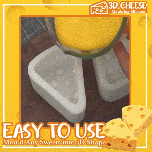 3D Cartoon Cheese Mold
