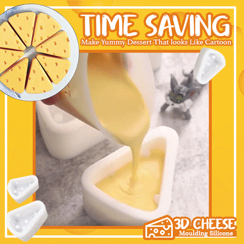 3D Cartoon Cheese Mold