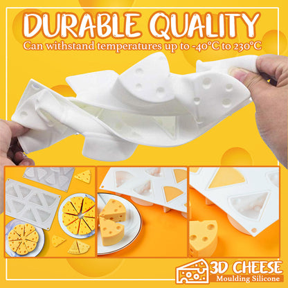 3D Cartoon Cheese Mold