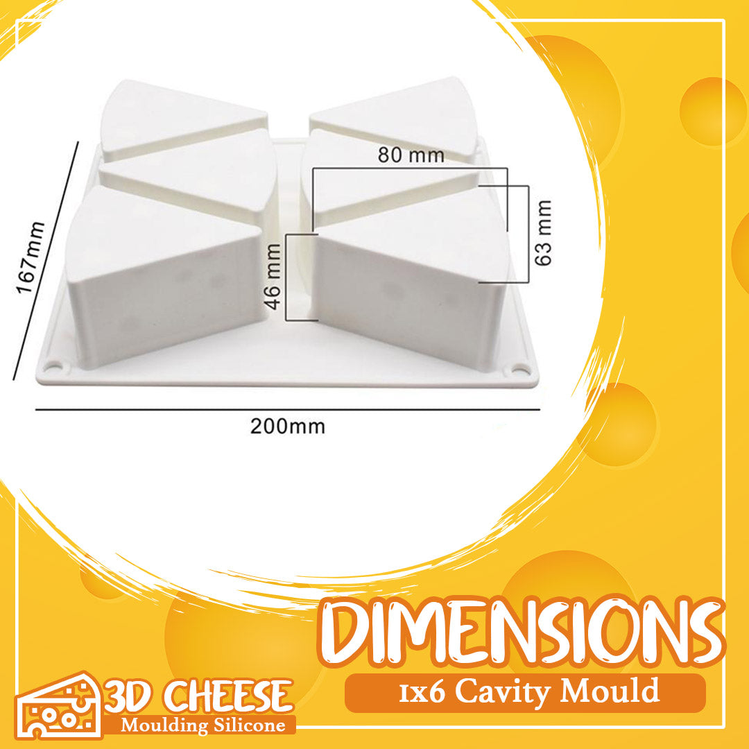 3D Cartoon Cheese Mold