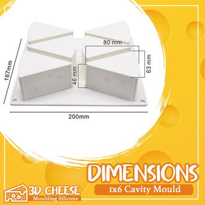 3D Cartoon Cheese Mold