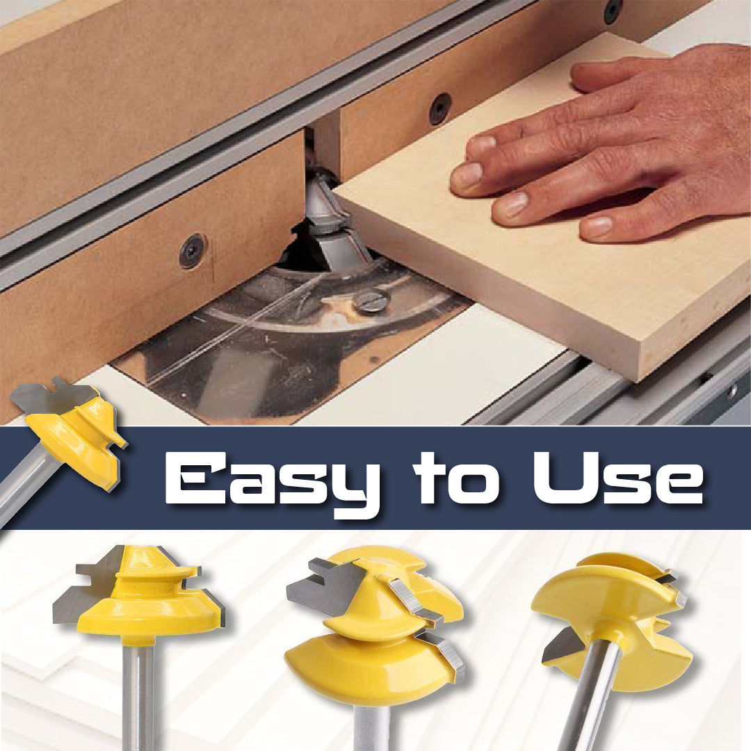 45° Lock Miter Cutting Head