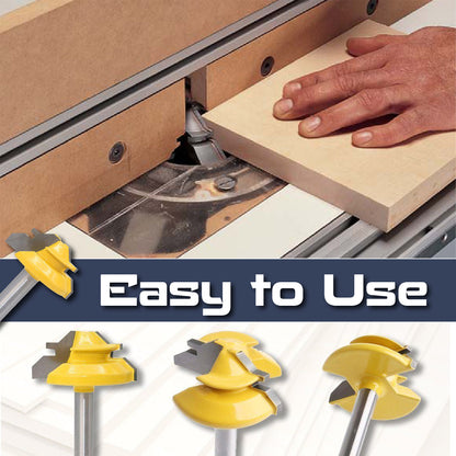 45° Lock Miter Cutting Head
