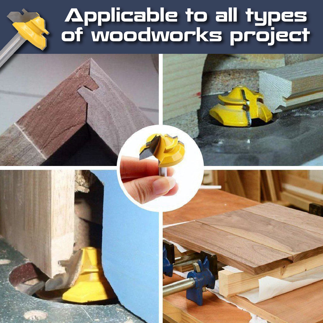 45° Lock Miter Cutting Head