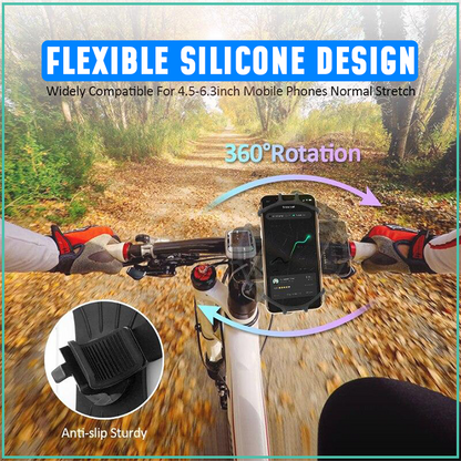 360° Bike Phone Stabilizing Holder