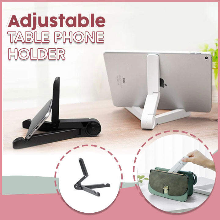 Adjustable Foldable Tablet Holder