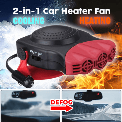 2-in-1 Car Windshield Fan