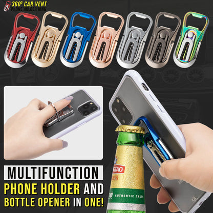 360º Car Vent Phone Holder Ring